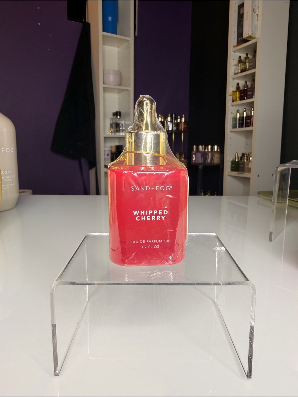 Sand + Fog Whipped Cherry Perfume Oil Dropper – 1.7 fl oz / 50 mL – Brand New